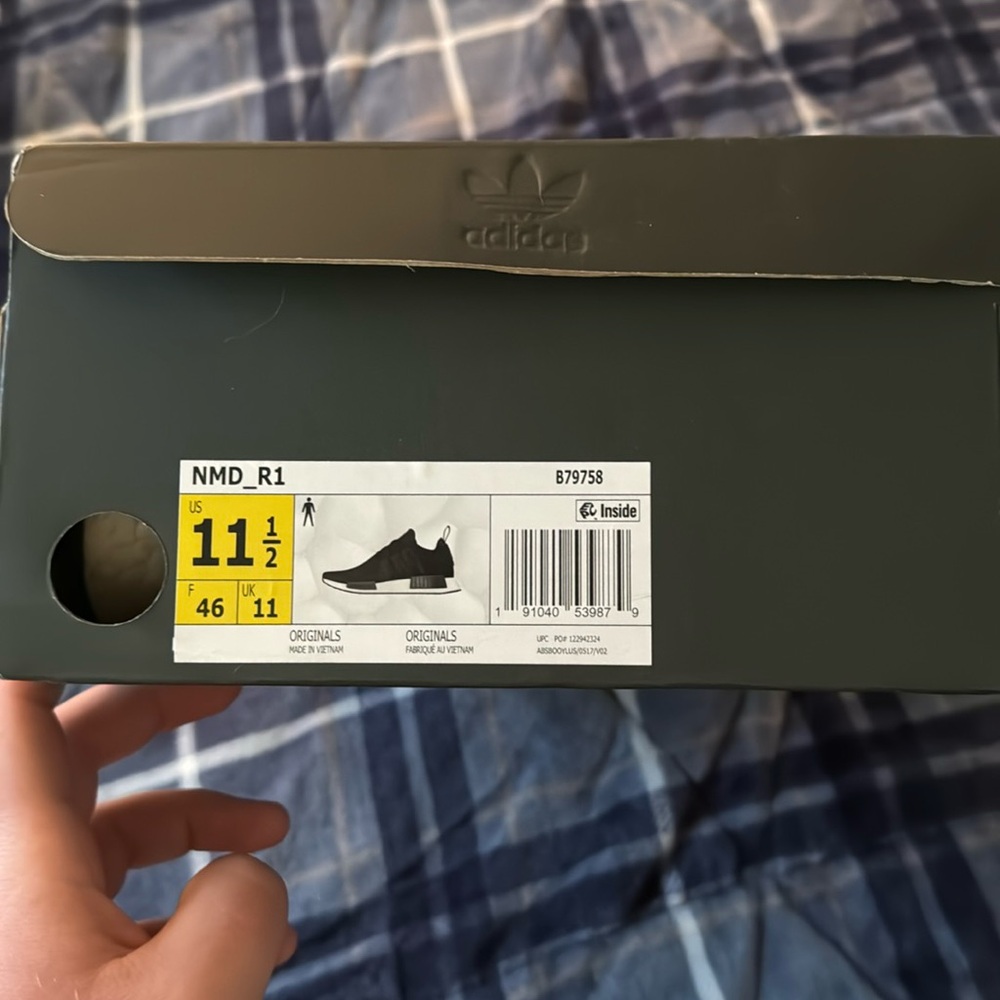 Men’s Adidas Black NMD size 11